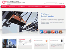 Tablet Screenshot of ckh.com.hk